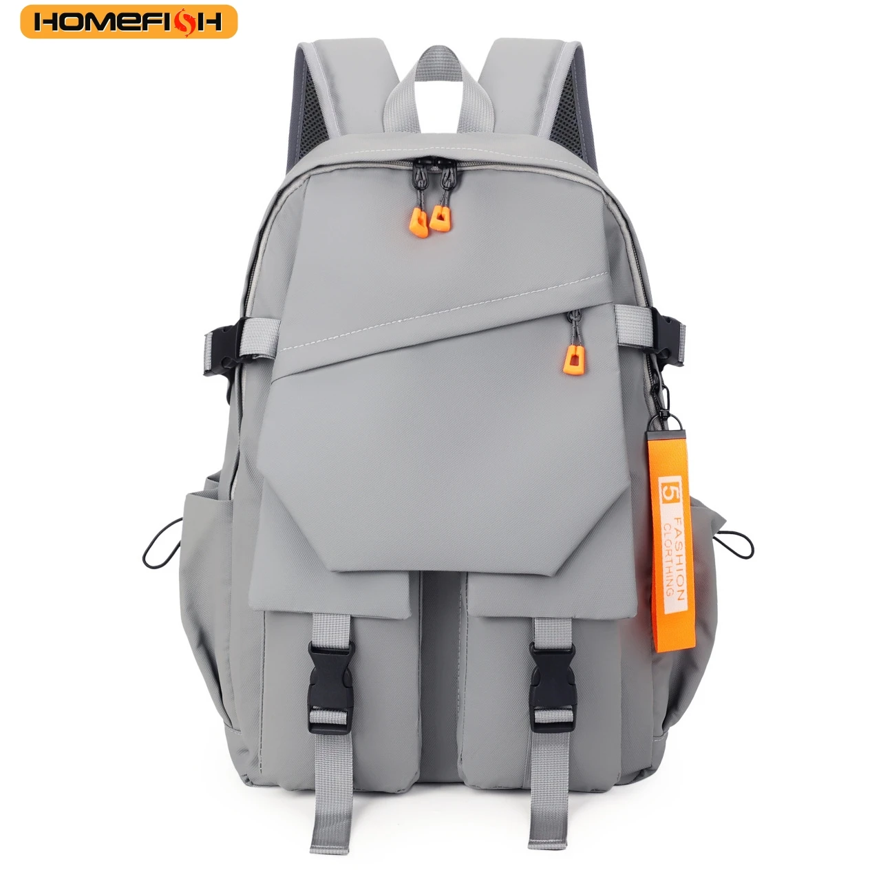 HOMEFISH Herren Großer Wasserdichter Rucksack, Luxuriöses Design, Ideal für Reisen & Schule Image