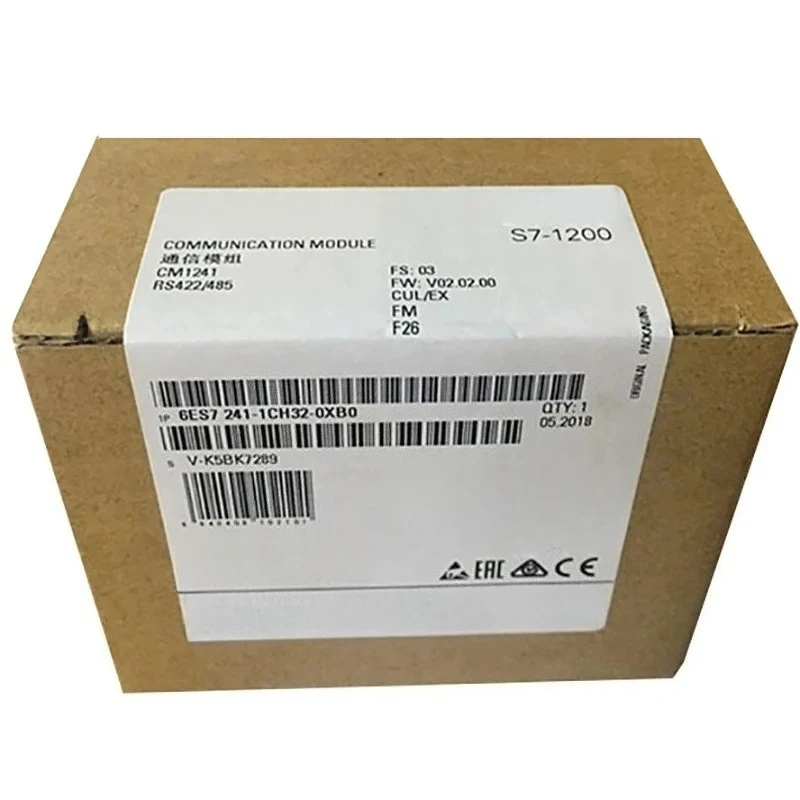 Brandneues Original 6ES7241-1CH32-0XB0 CM1241 RS485/422 Kommunikationsmodul, sofort lieferbar. Image