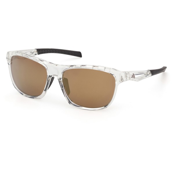 adidas eyewear - SP0118 Mirror S3 - Laufbrille weiß/beige