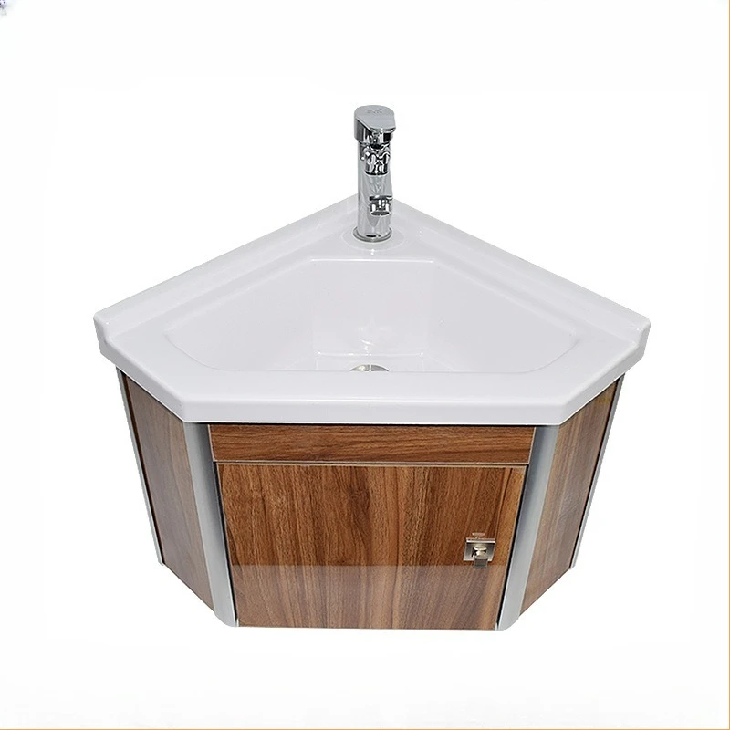 Wohnwagen-Badezimmerschrank, Eck-Badezimmerschrank für Wohnmobile, Camper-Waschbecken, Wohnwagenzubehör