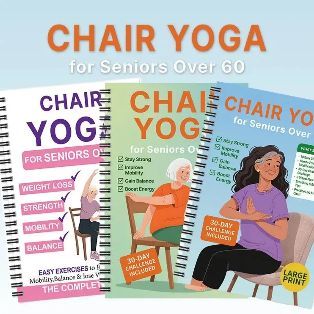 Neue Produkte: Stühle für Senioren, Bücher zum Abnehmen, Yoga-Bücher, eine Vielzahl allgemeiner Sportbücher, Sport-Yoga-Bücher für Senioren Image