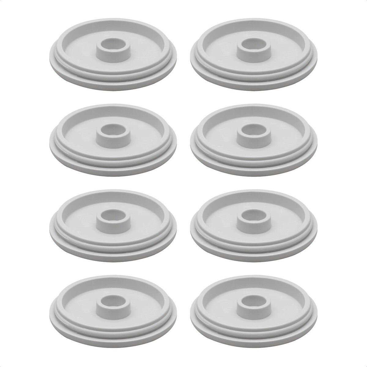 WAGNER QuickClick® Kunststoffgleiter HYPER - 8er-Set Ersatzgleiter Ø 40 mm - für Basis Ø 40 mm - DE Ware - 15833700 Image
