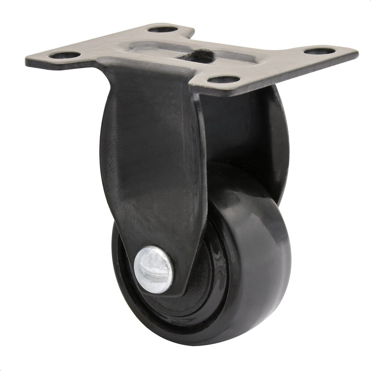 WAGNER Design - 3C Bockrolle/Möbelrolle soft - Durchmesser Ø 25 mm, schwarz, Tragkraft 12 kg - 01242701 Image