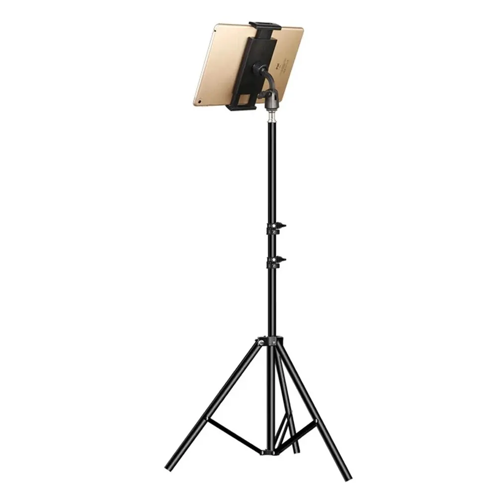 Xnyocn Stativ Boden Tablet Ständer Verstellbare Halterung Halterung Unterstützung für iPad Air Pro 12,9 Mini Xiaomi 4-13 Zoll Lazy Halter Halterung Image