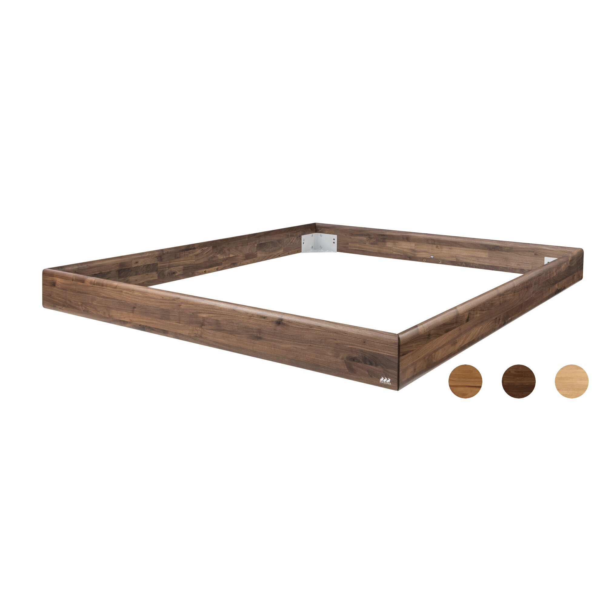 Hasena »Pulciano 18« Bettrahmen Massivholz 200x210 cm / Wildeiche natur, geölt Image