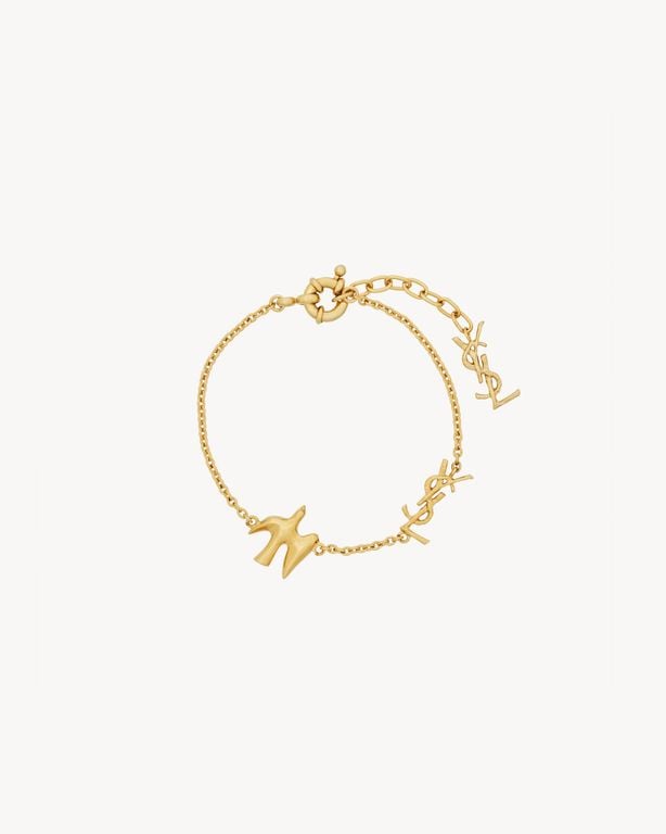 Cassandre Dove Bracelet - Metallic - Saint Laurent Bracelets