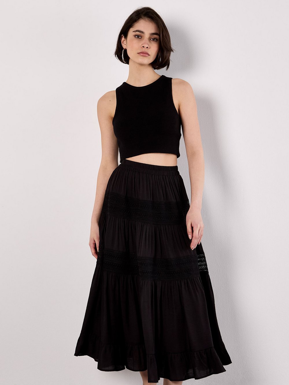 Apricot Rock Damen schwarz, 38