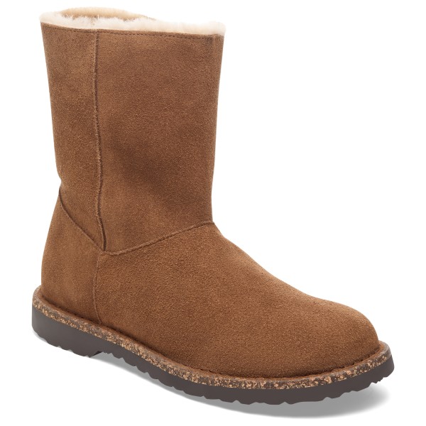Birkenstock - Women's Uppsala Zip Suede Shearling - Winterschuhe 39 - Narrow | EU 39 braun