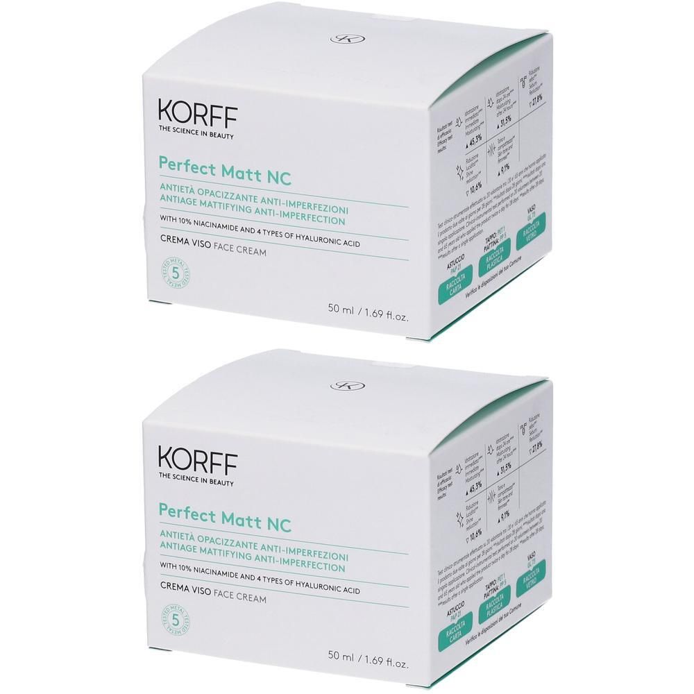 KORFF Perfect Matt NC 2x50 ml