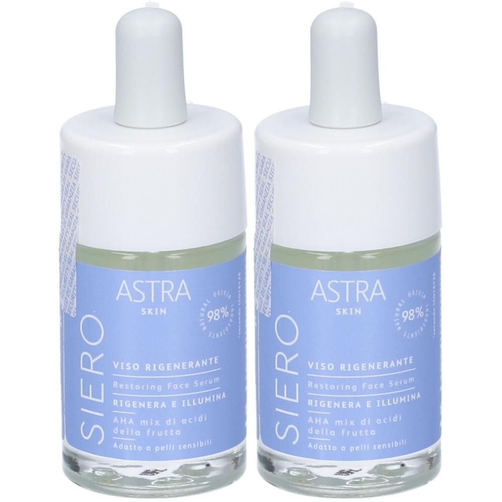 Astra Skin Siero Viso Rigenerante Illuminante 2x15 ml