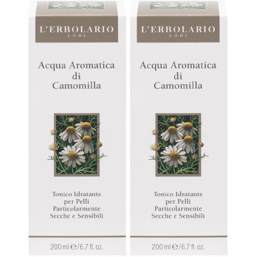 L'Erbolario Acqua Aromatica Di Camomilla 2x200 ml