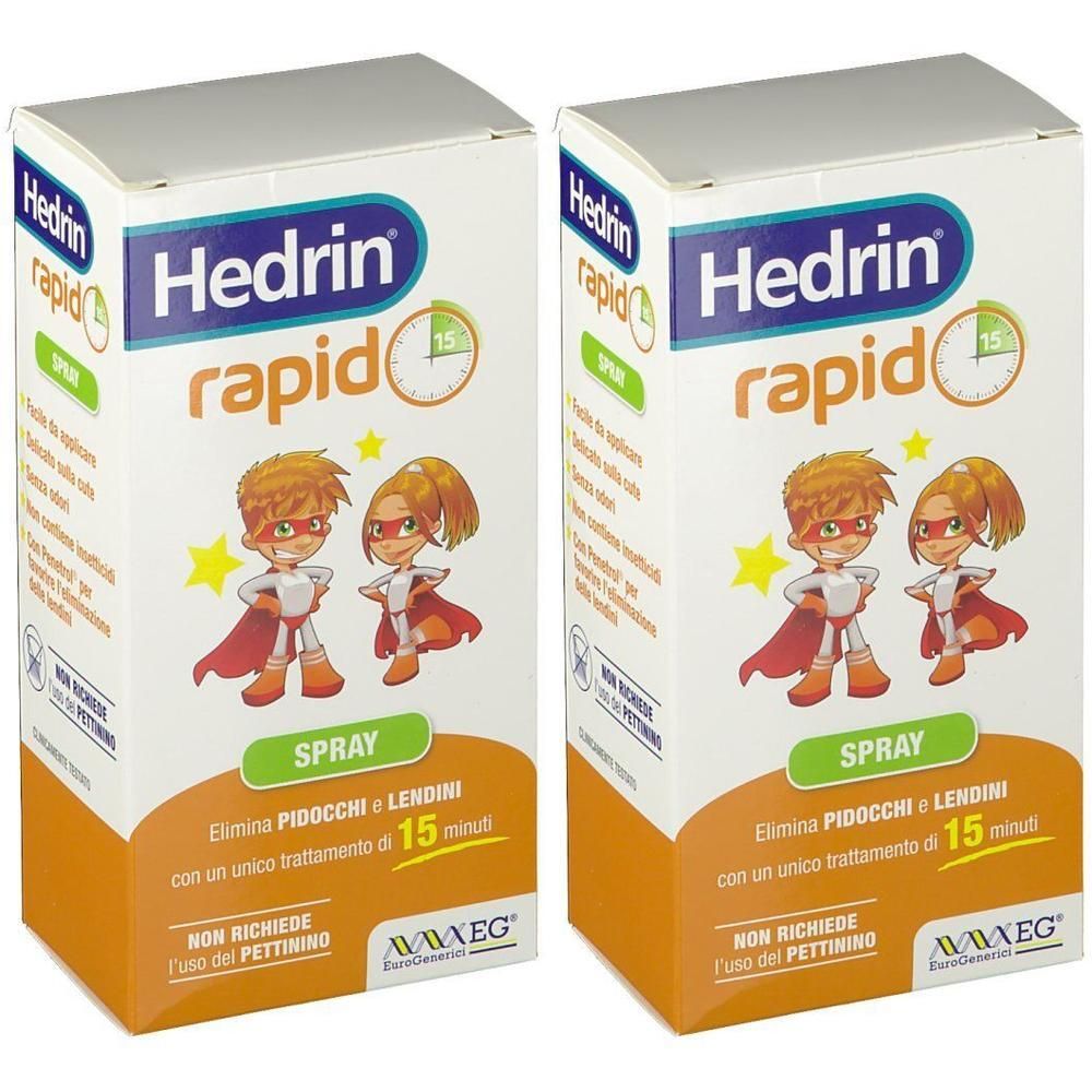 Hedrin® Rapido Spray 2x60 ml