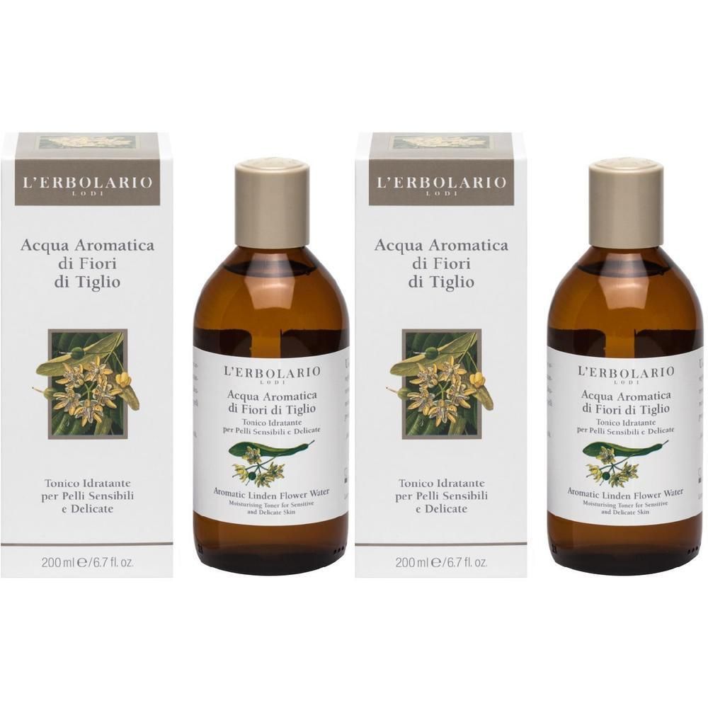 L'Erbolario Acqua Aromatica di Fiori Tiglio 2x200 ml