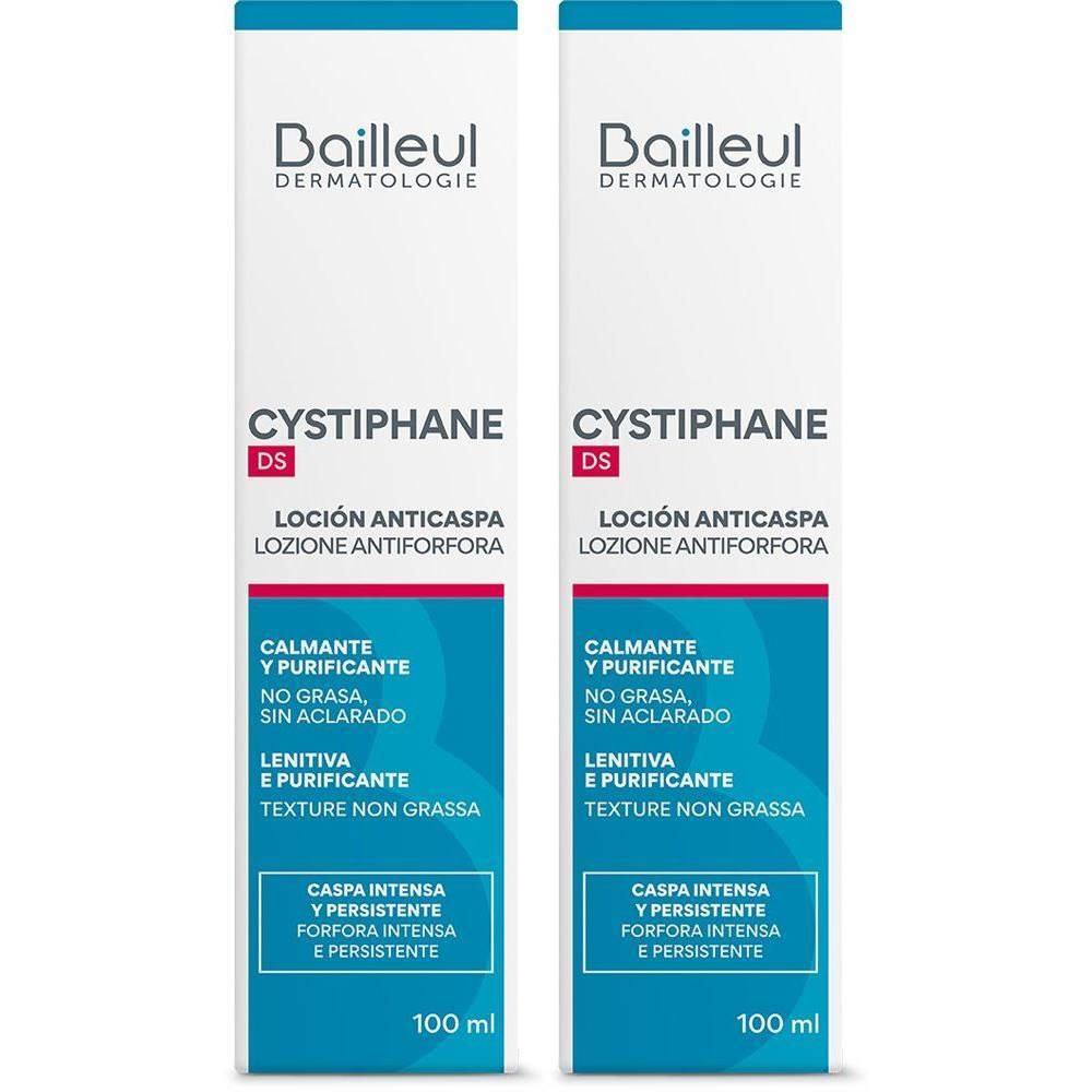 Cystiphane DS Lozione Antiforfora 2x100 ml Soluzione
