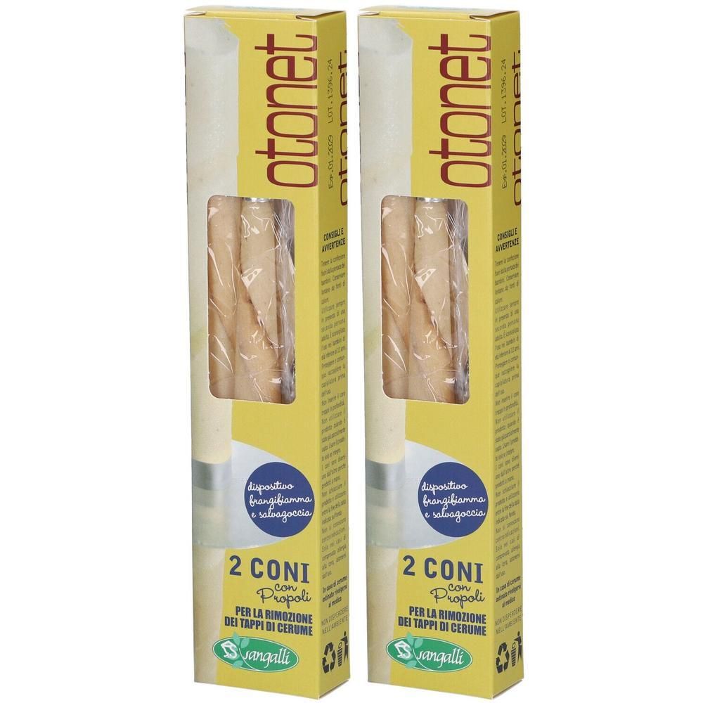 Sangalli Otonet Coni Pulizia Orecchie 2x2 St