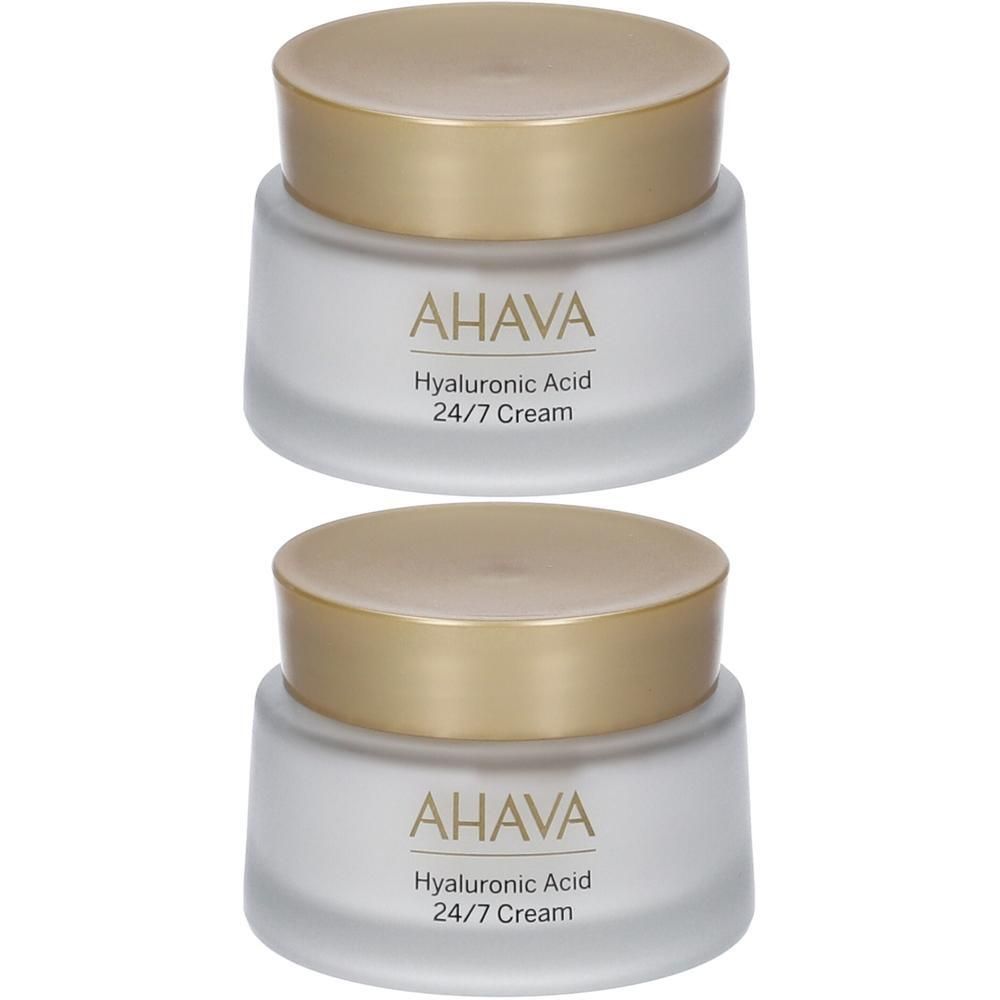 AHAVA Crema all'Acido Ialuronico 24/7 2x50 ml