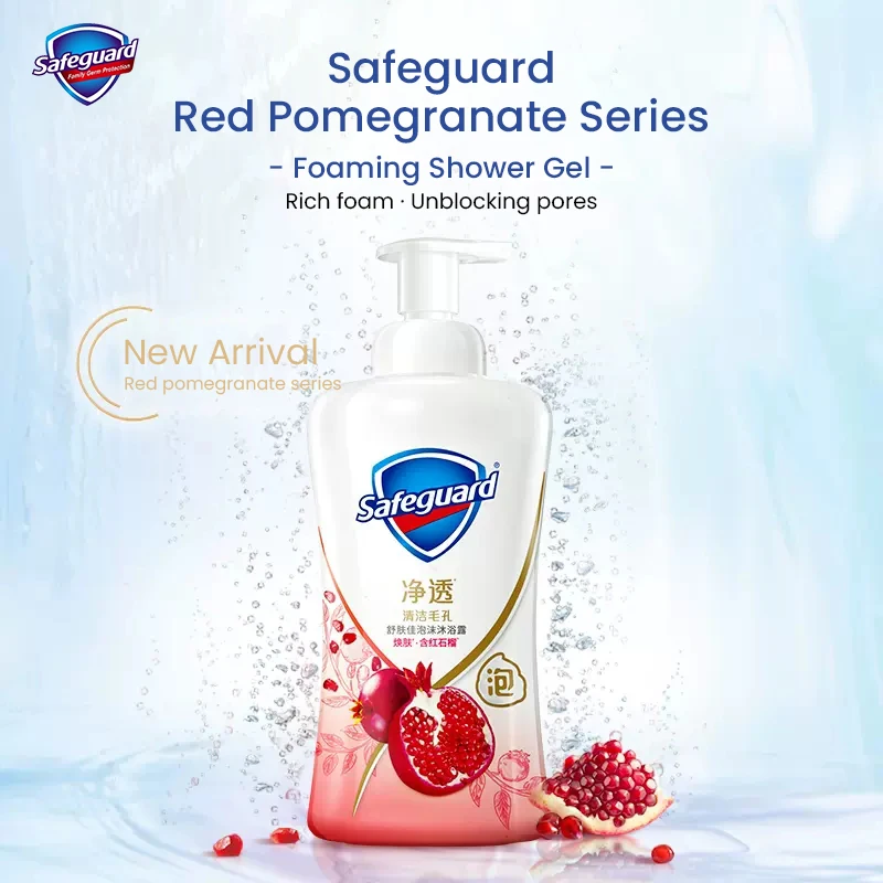 Safeguard Detox Duschgel, sofort schäumendes Körperwaschgel Image