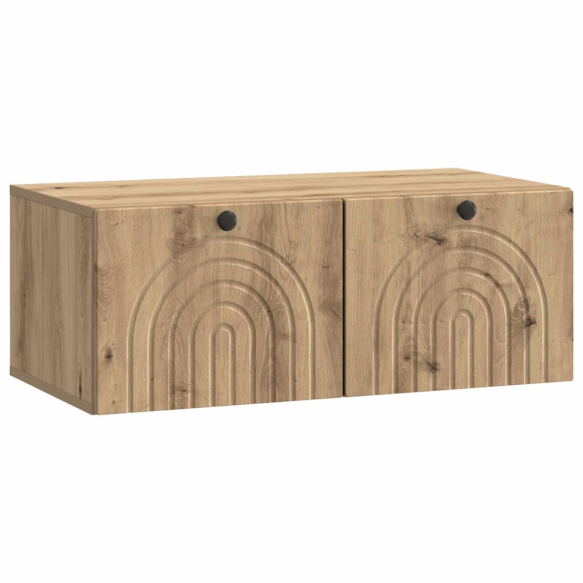 vidaXL Wandmontierter TV-Schrank Artisan-Eiche 78,5 x 41 x 30 cm Image