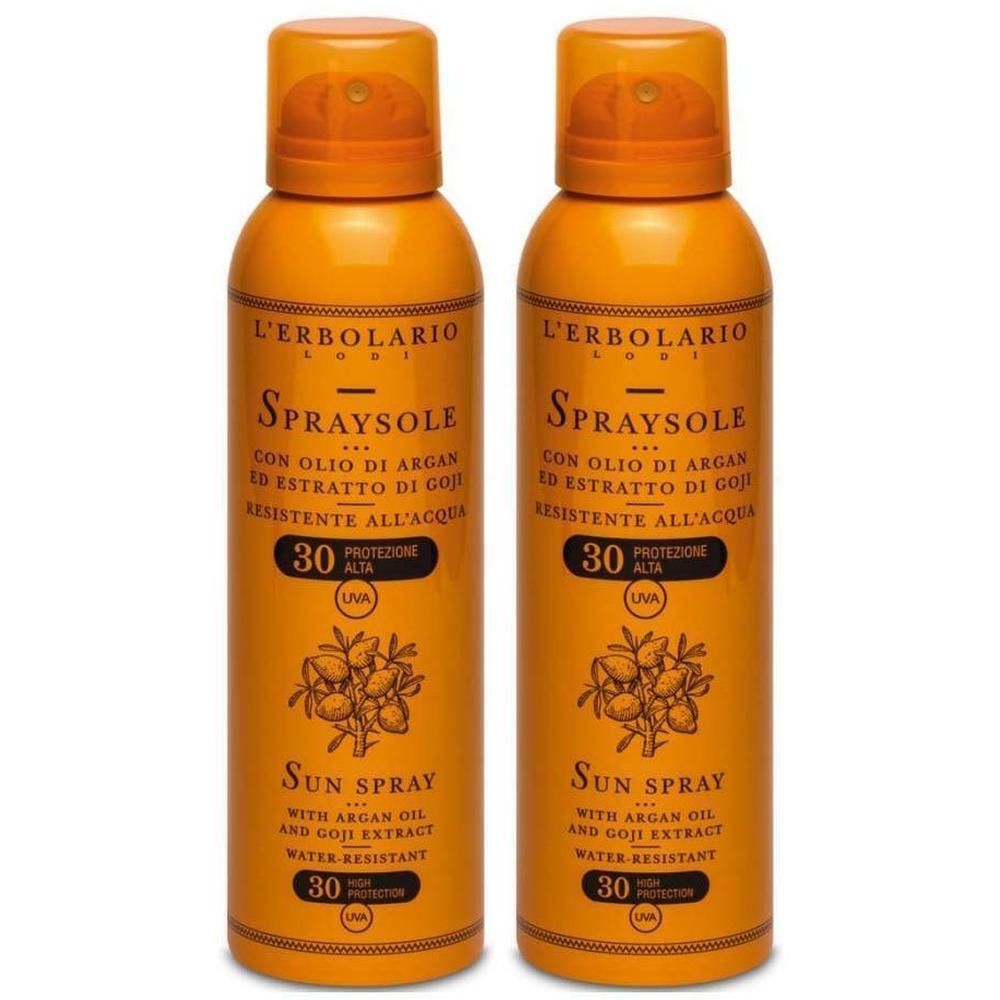L`Erbolario Protezione Solare Spray Corpo SPF 30 2x150 ml