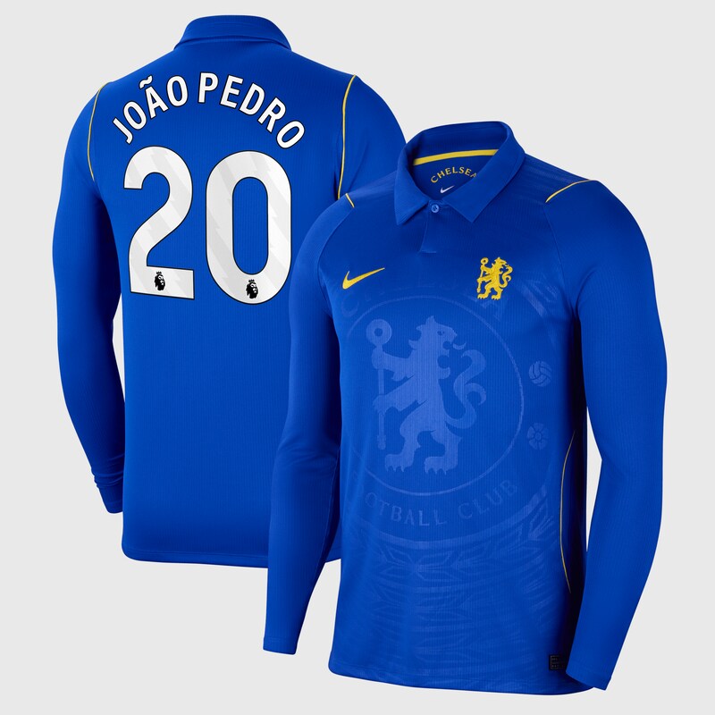 "Chelsea Nike Stadion Heimtrikot 2026/27 - Langarm mit Aufdruck João Pedro 20" Image
