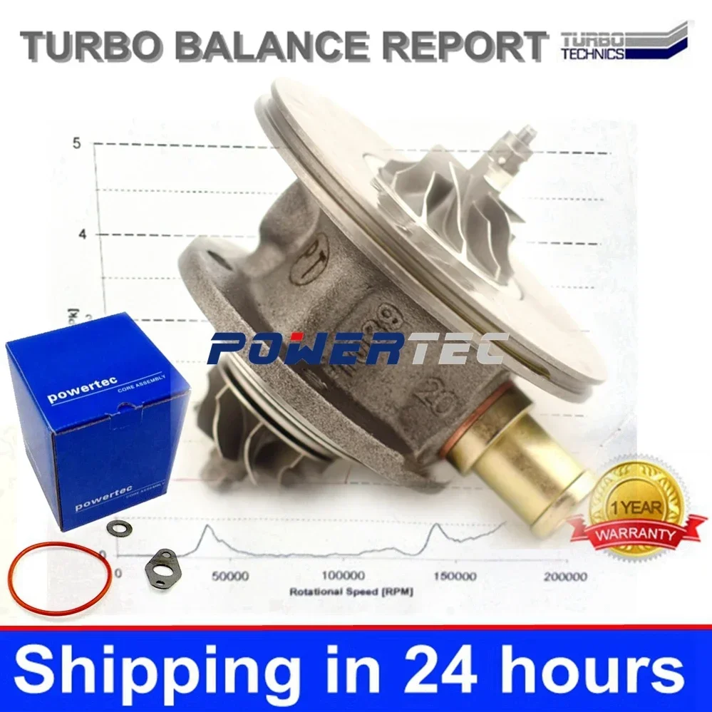 Cartouche de turbocompresseur KP35 54359880007 54359700007 0375G9 0375K0 CHRA pour Peugeot 206 / Peugeot 207 / Peugeot 307 1.4 HDi