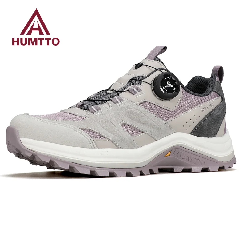 HUMTTO 2025 Wanderschuhe Frauen Mesh Turnschuhe Atmungs Mode Berg Schuhe Frühling Sommer Arbeit Schuhe Outdoor Trekking Stiefel
