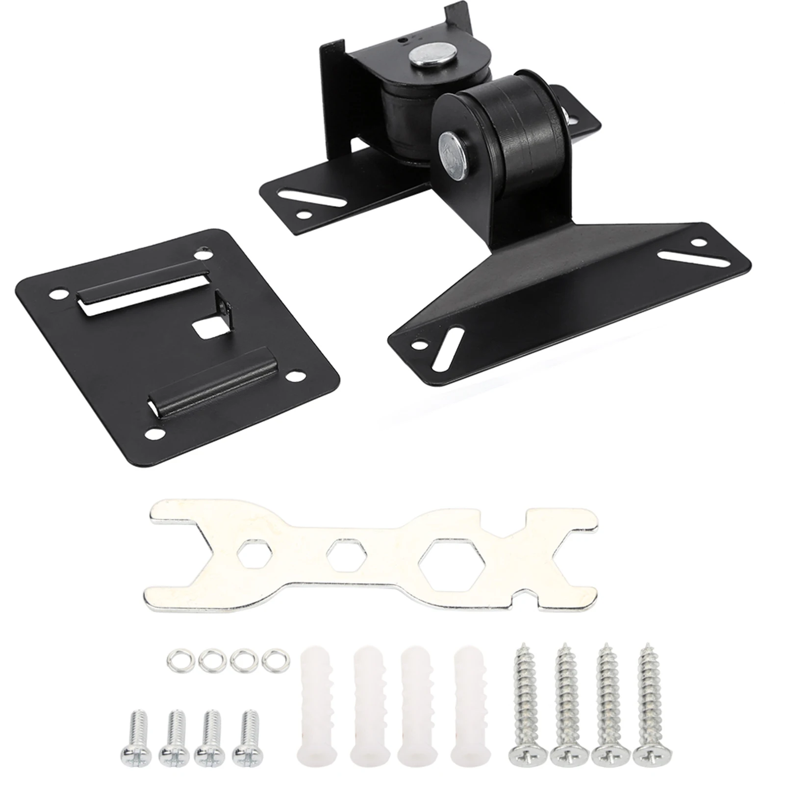 Neigbare LCD-TV-Halterung, neigbare LCD-Monitor-TV-Wandhalterung für 14, 15, 17, 19, 22, 24 Zoll Image