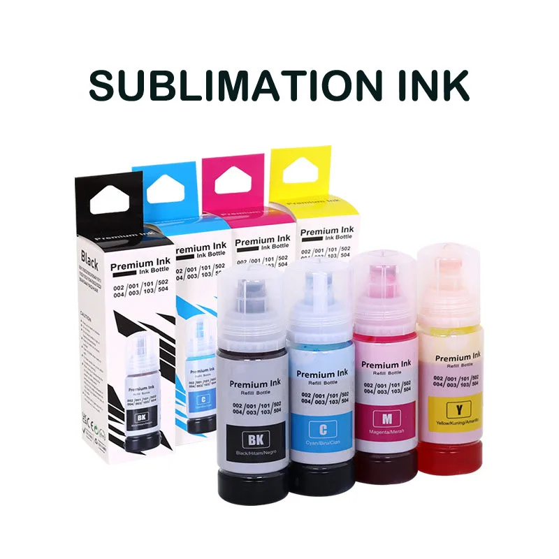 T502 502 Sublimationstinte für Epson L3150 ET-2720 ET-2760 2800 ET-4760 ET2400 L3110 L4150 L4160 L4167 L4168 L5190 L6160 Drucker Image