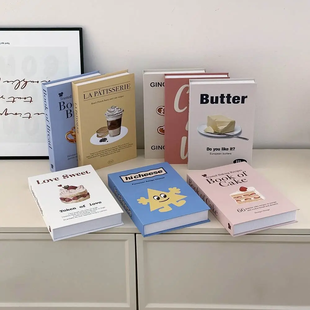 Modische Faltbare Fake-Bücher Simulationsmodell-Buch Fotografie-Requisite Buch Heimdekoration