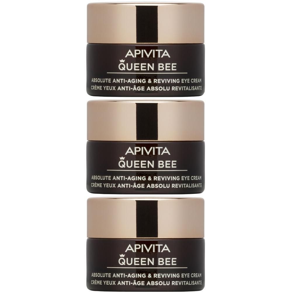 Apivita Queen Bee Crema Contorno Occhi Antietà Assoluta e Rivitalizzan