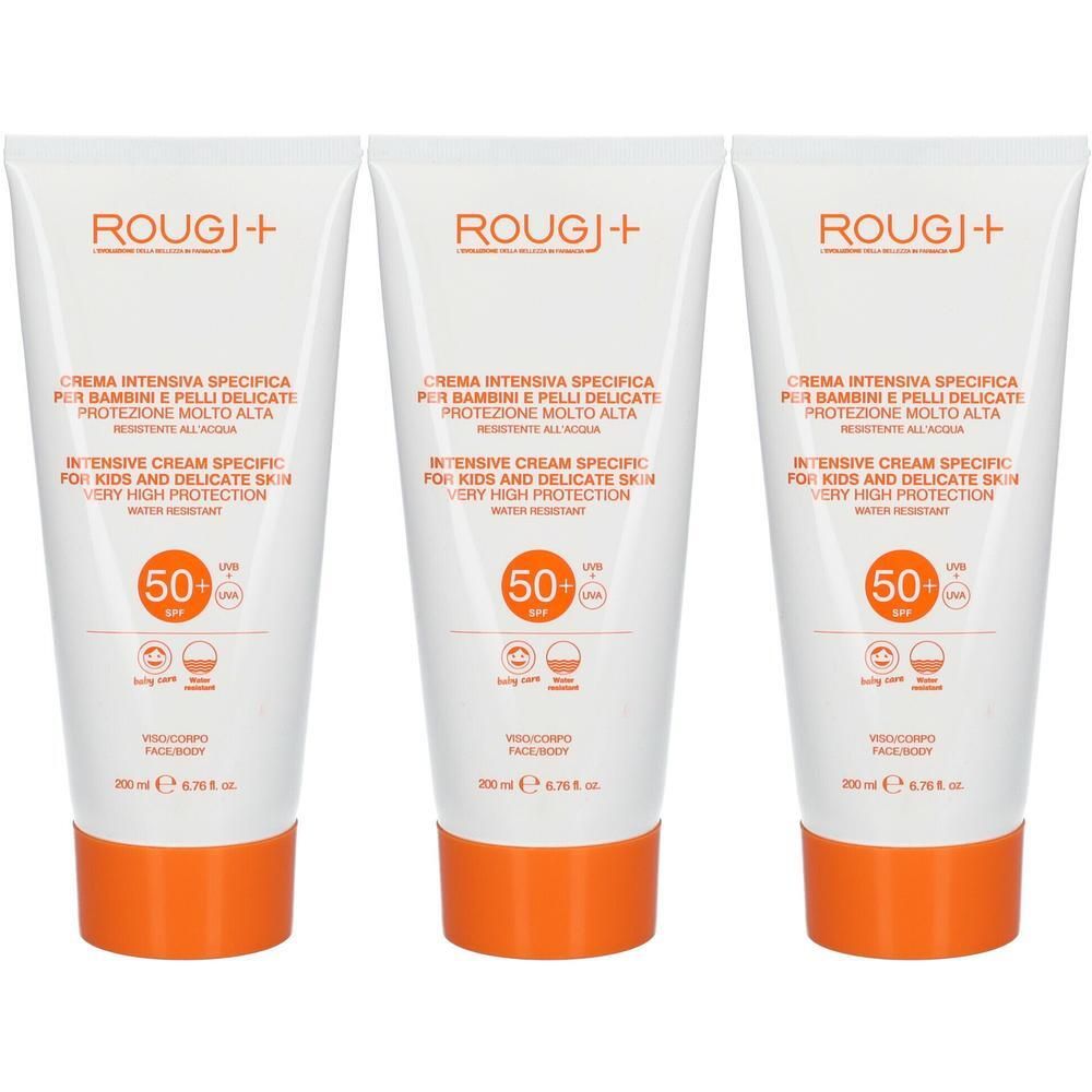 Rougj Crema Solare Kids SPF50+ 3x200 ml