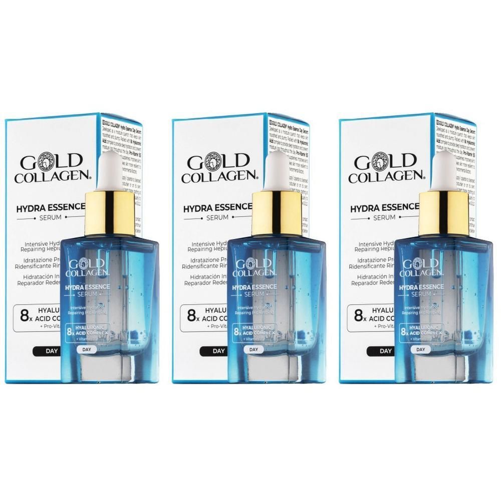 Gold Collagen Siero Hydra Essence 3x30 ml