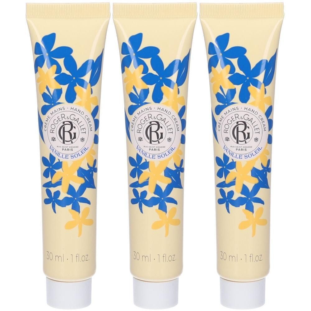 Roger&Gallet Vanille Soleil Crema Mani 3x30 ml