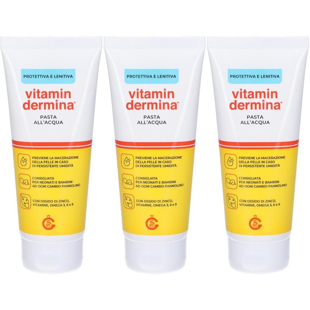 Vitamindermina Pasta All´Acqua 3x100 ml