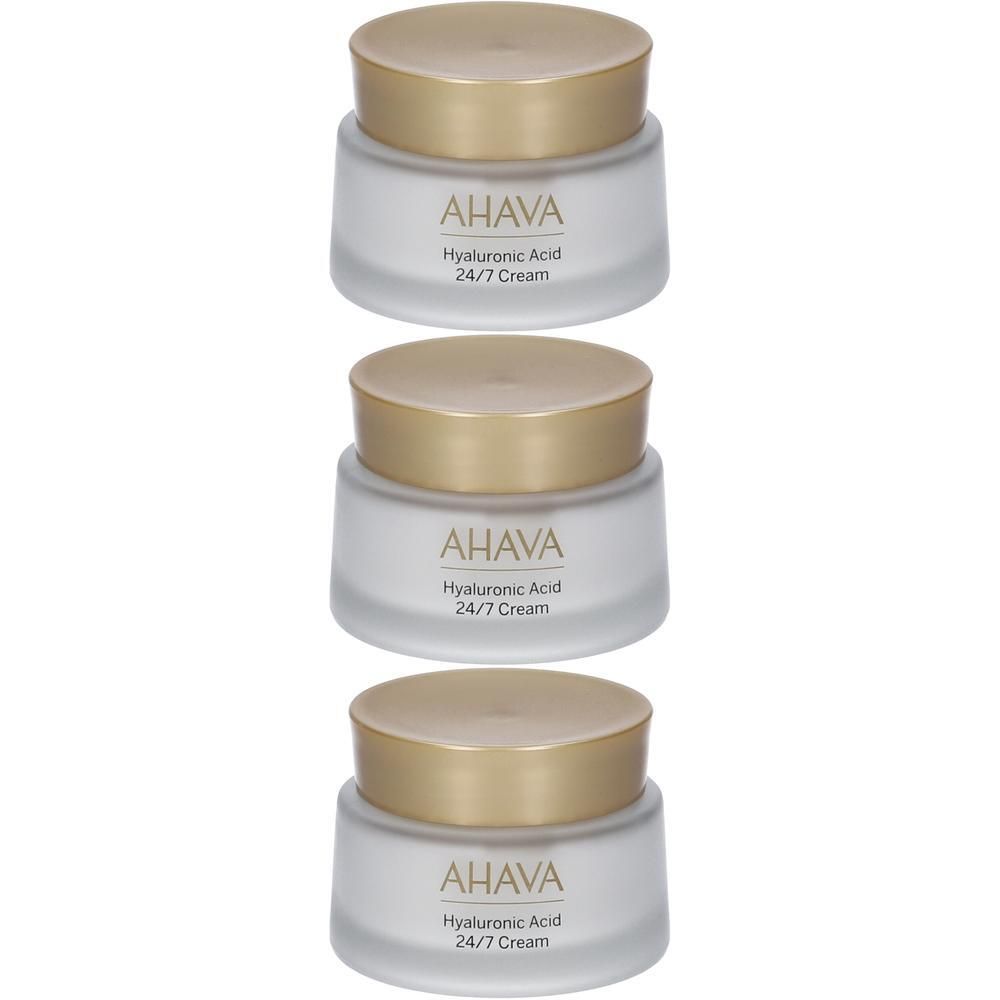 AHAVA Crema all'Acido Ialuronico 24/7 3x50 ml