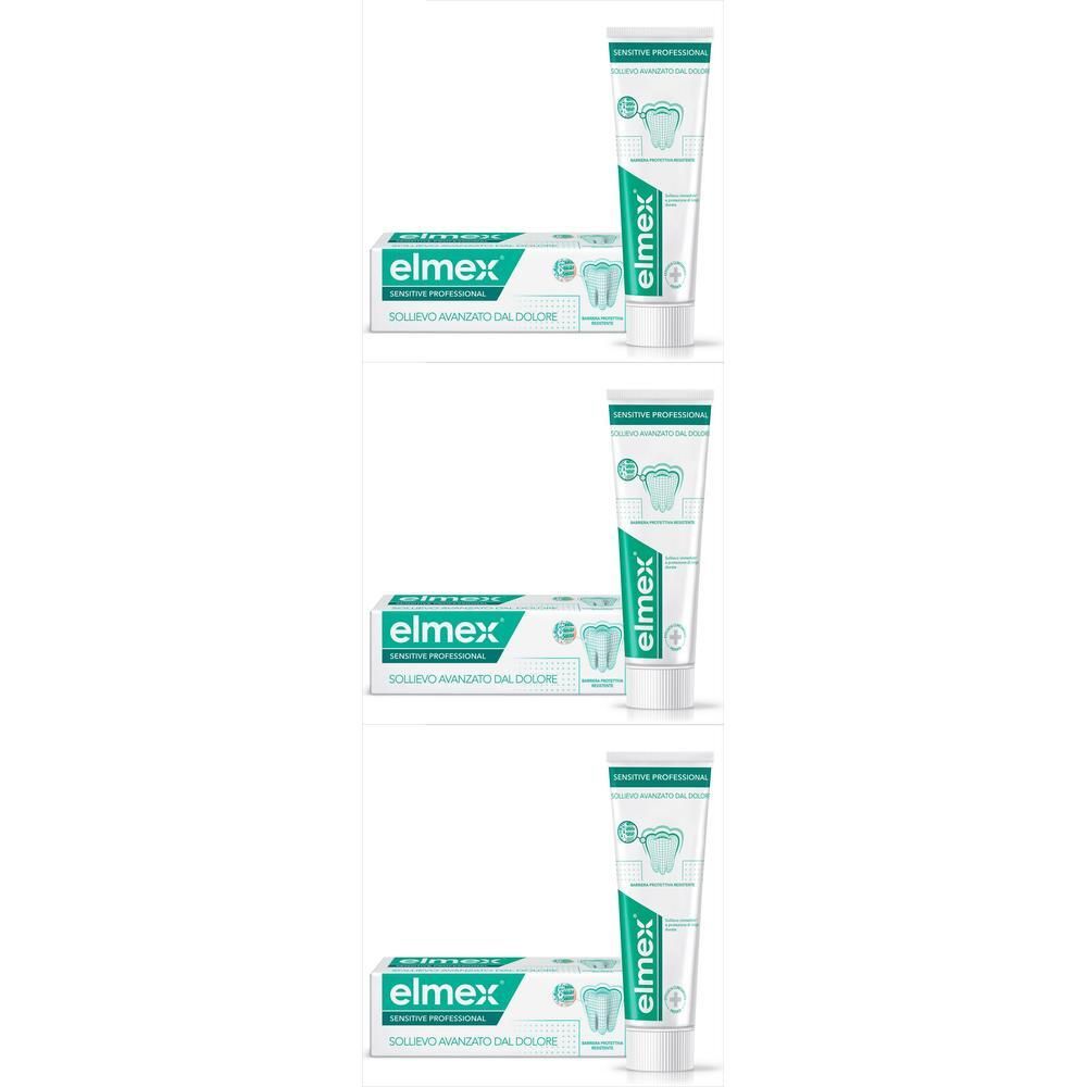 Elmex Dentifricio Carie Prof 3x20 ml