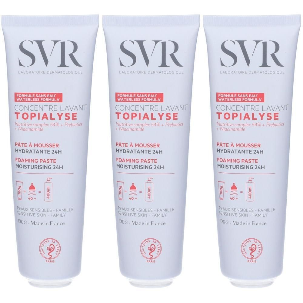 SVR TOPIALYSE Concentré Lavant 3x100 ml