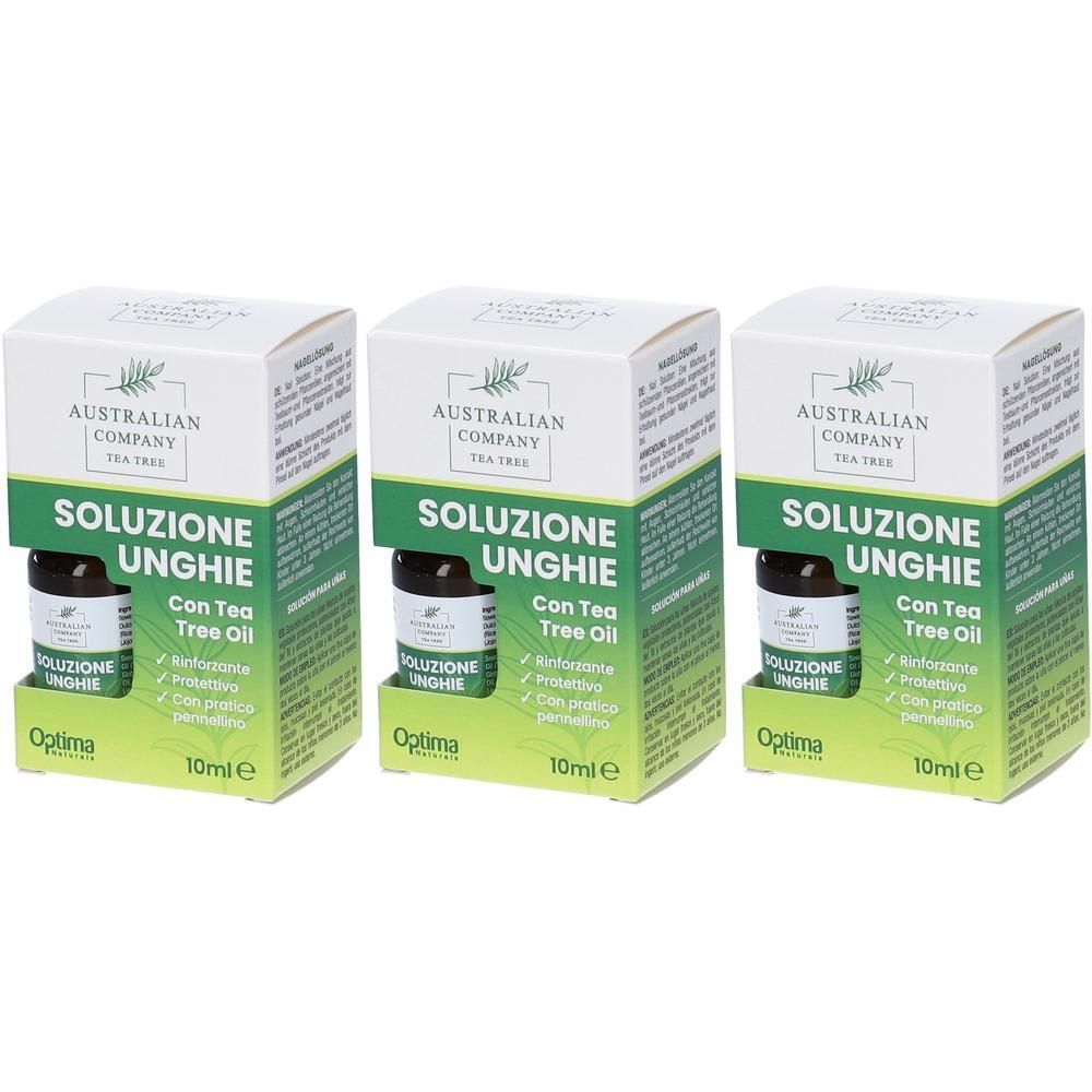 Australian Tea Tree Soluzione Unghie 3x10 ml