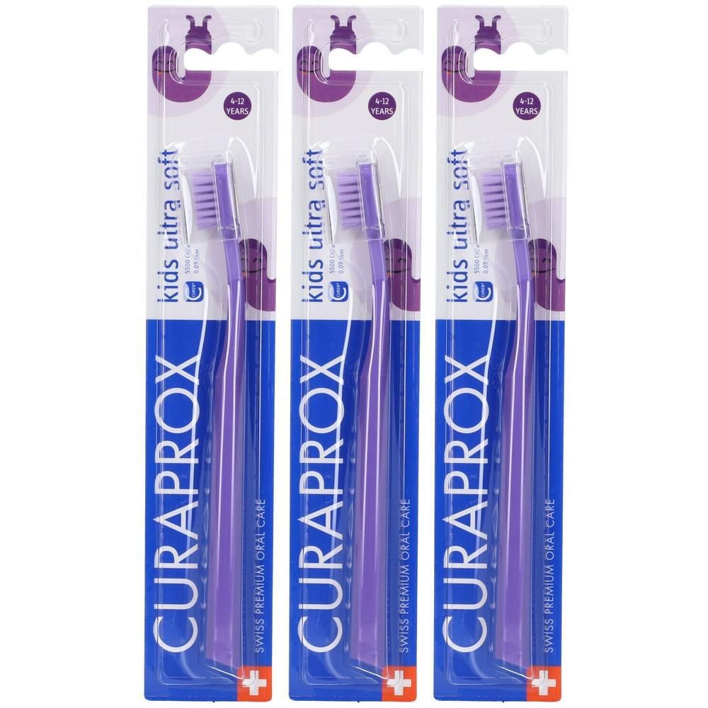 Curaprox Kids Ultra Soft 3x1 St