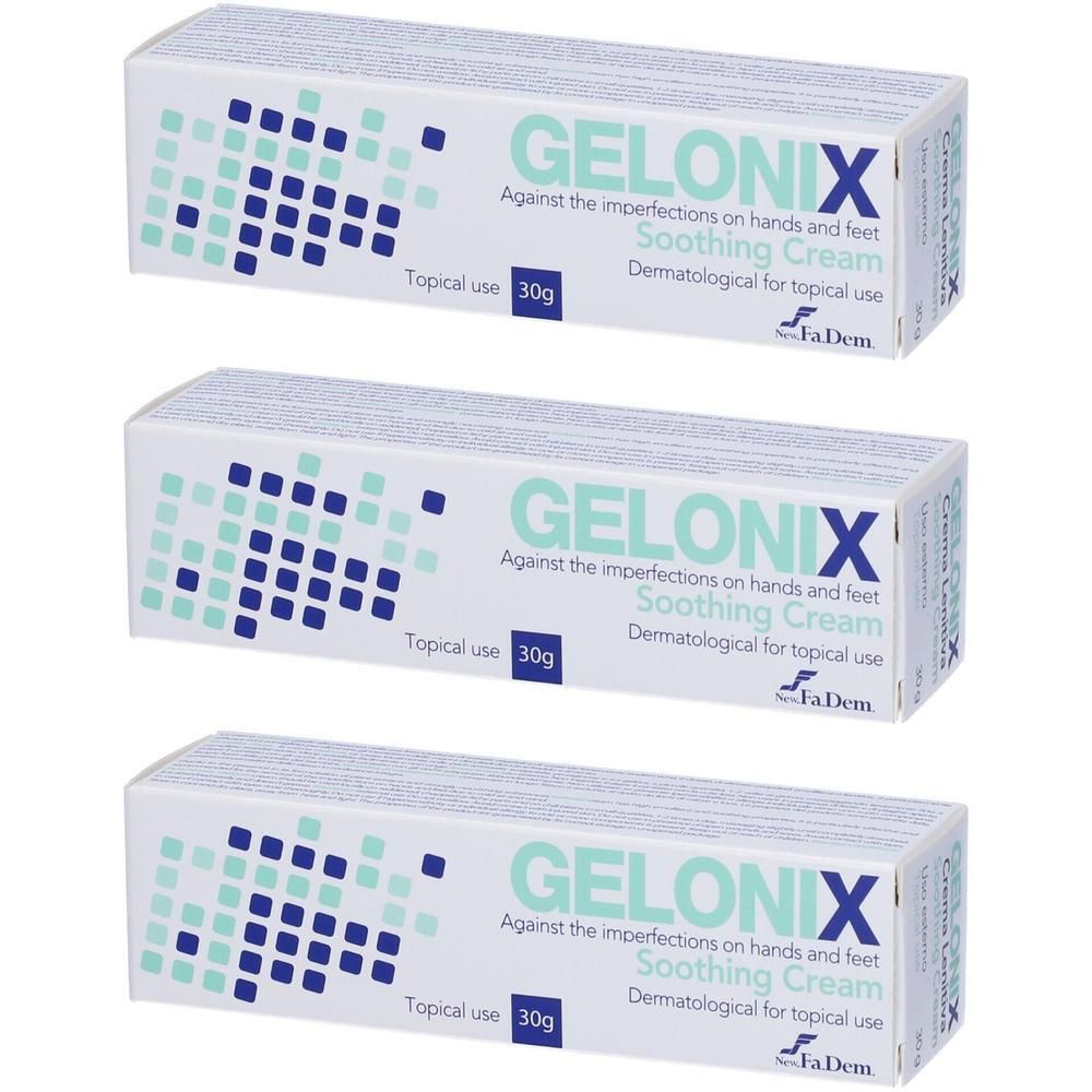 Gelonix Crema Lenitiva 3x30 g