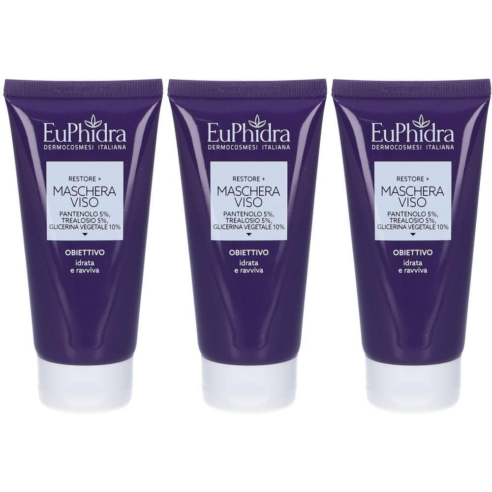 Euphidra Maschera Restore+ 3x75 ml