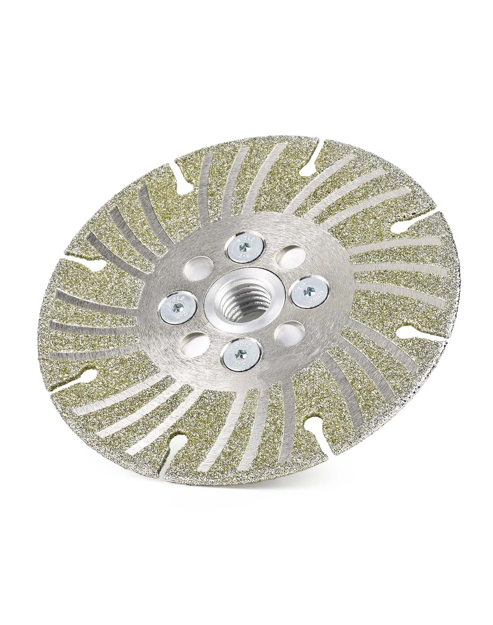 Casaverde Marmor-Schneidesägeblatt mit M14-Aufnahme, 4,5“/5“ Diamantklinge für Marmor, Keramikfliesen, Trocken- oder Nassbearbeitung Image