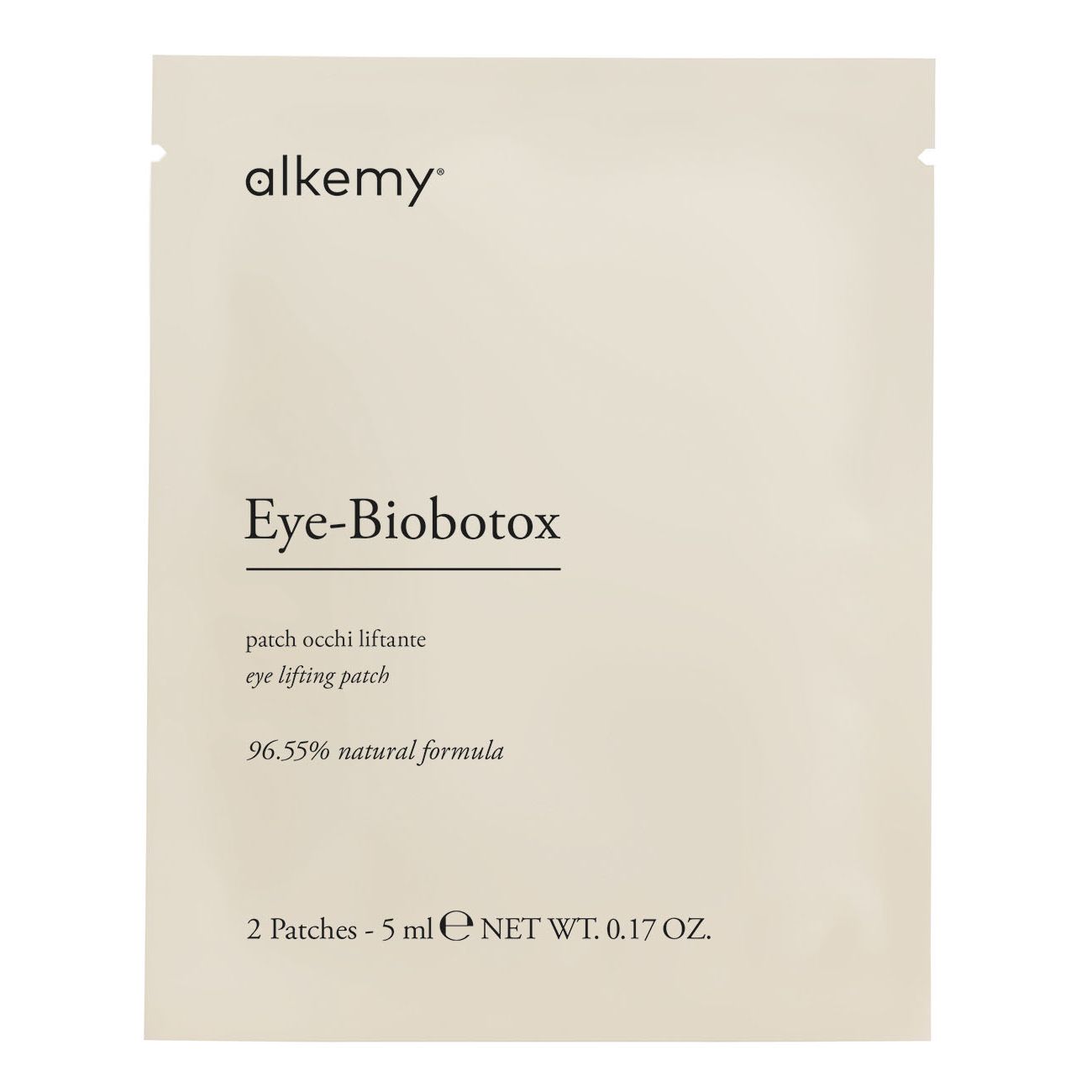 Alkemy Patch Occhi Liftante, Effetto Rimpolpante e Levigante con Acido