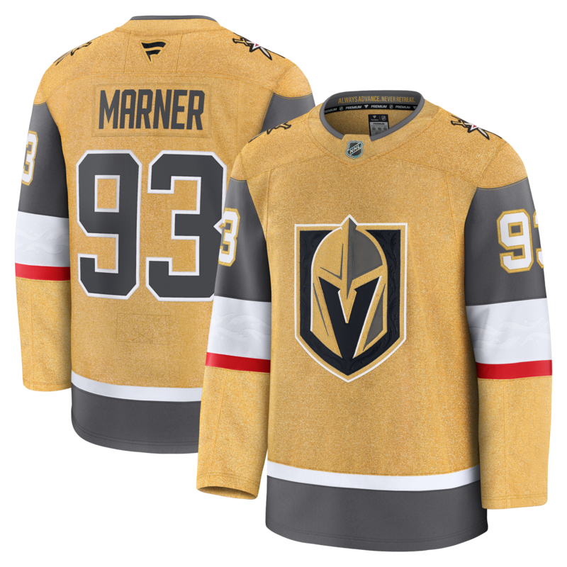 "Fanatics Mitch Marner Gold Vegas Golden Knights Heimtrikot für Herren (Premium)" Image
