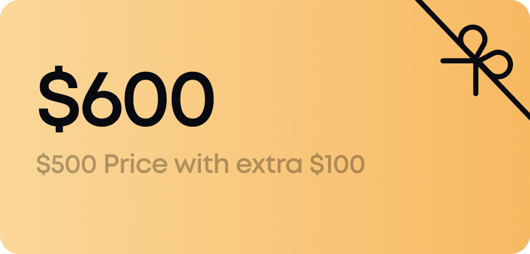 $600 GIFTCARD 600