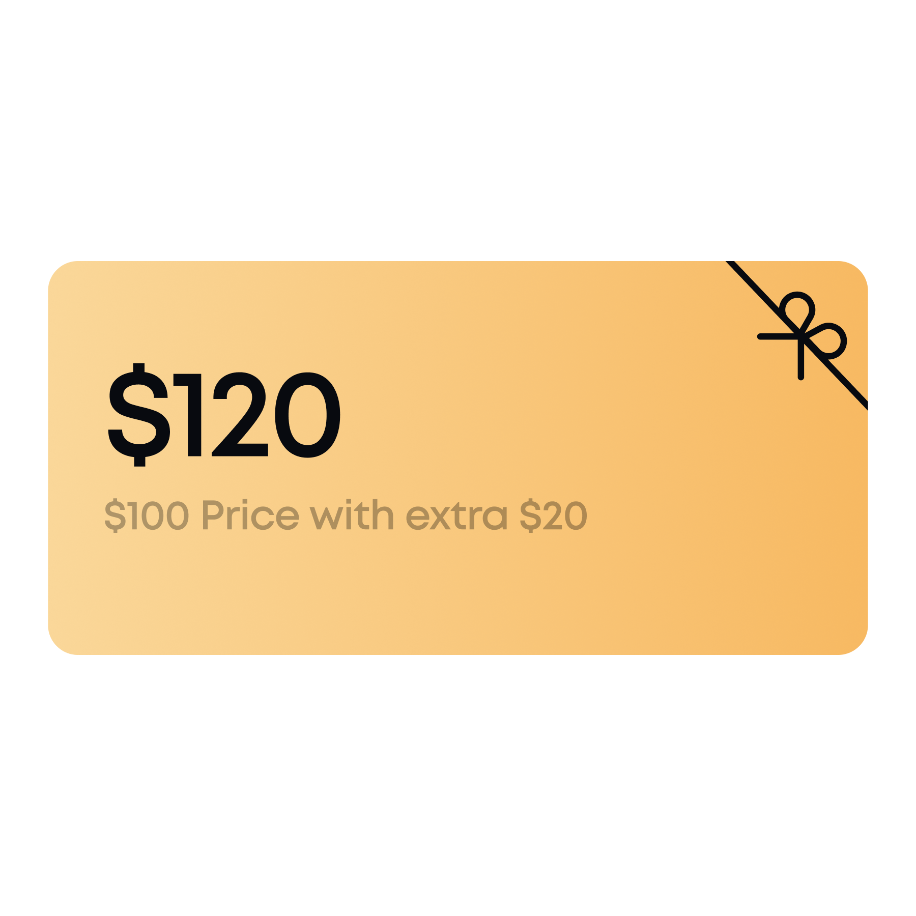 $120 GIFTCARD $120.00