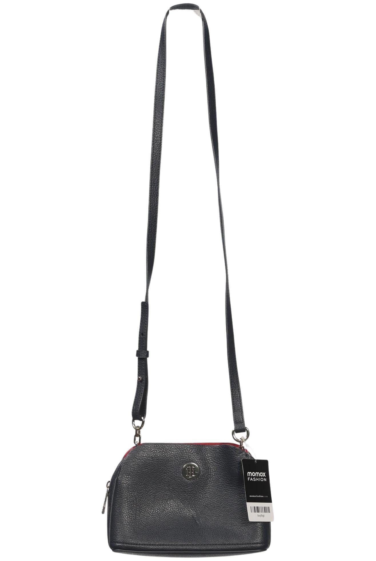 Tommy Hilfiger Damen Handtasche klein, Gr. , Marineblau, Kunstleder