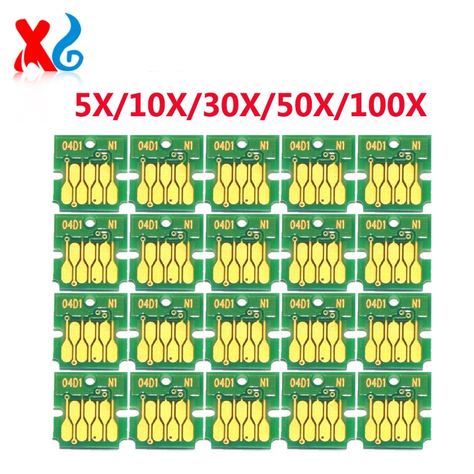 5X/10X/30X/50X/100X T04D1 Wartung Box Chip Für EPSON L4150 L6160 L6168 L6170 L6178 L6190 L6191 L6198 M3140 M3170 5100 ET2700 Image