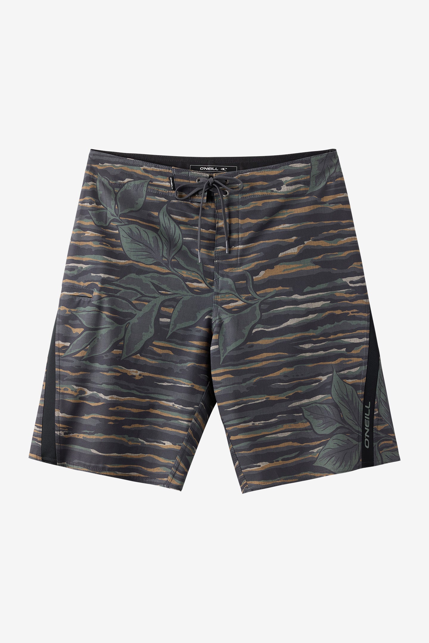 O'Neill Men's Superfreak 20"" Board Shorts in Camo, Size 28, Elastane/Polyester