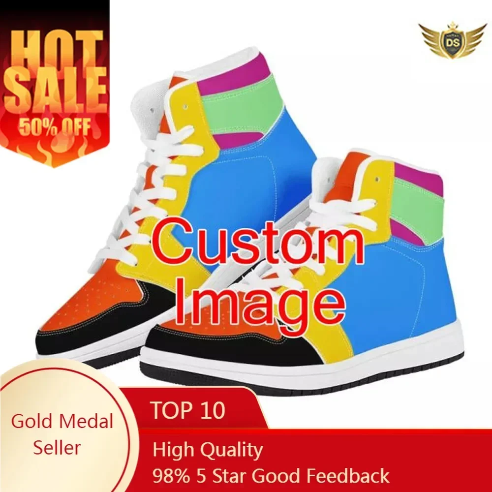 Benutzerdefinierte Bild Männer Schuhe High Top Casual Schuhe Drucken Auf Nachfrage Turnschuhe Frauen Schuhe Cosplay Zapatos De Mujer